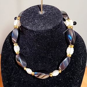 Vintage - hematite bracelet